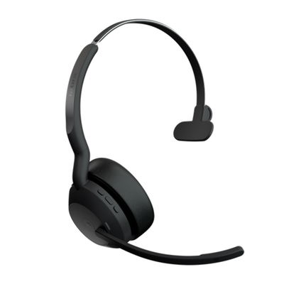 Jabra Evolve2 55 MS Mono Wireless Headset USB-A via Bluetooth adapter + LINK390A