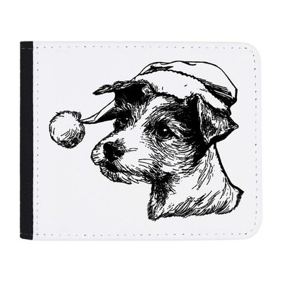 'Jack Russell Terrier Wearing Santa Hat' Wallet (WL00034734)