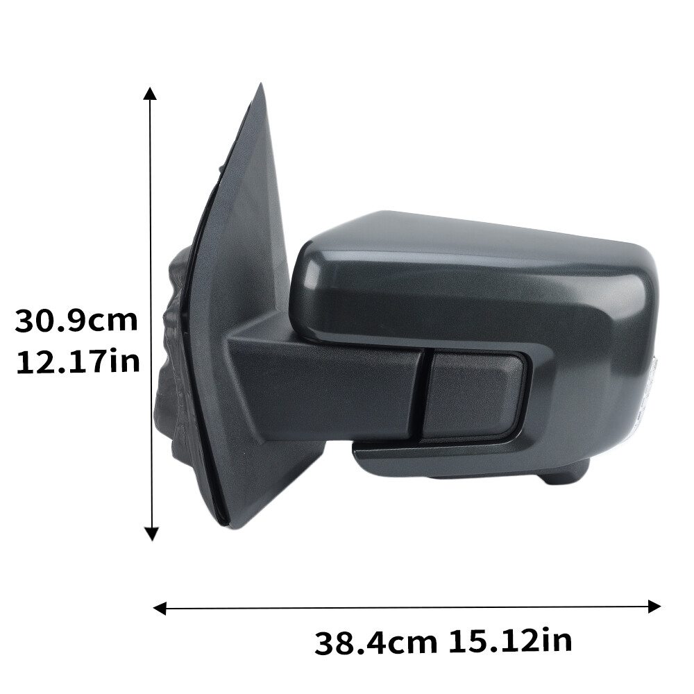 Left Side Mirror W/Camera Blind Spot Power Fold EC For Ford