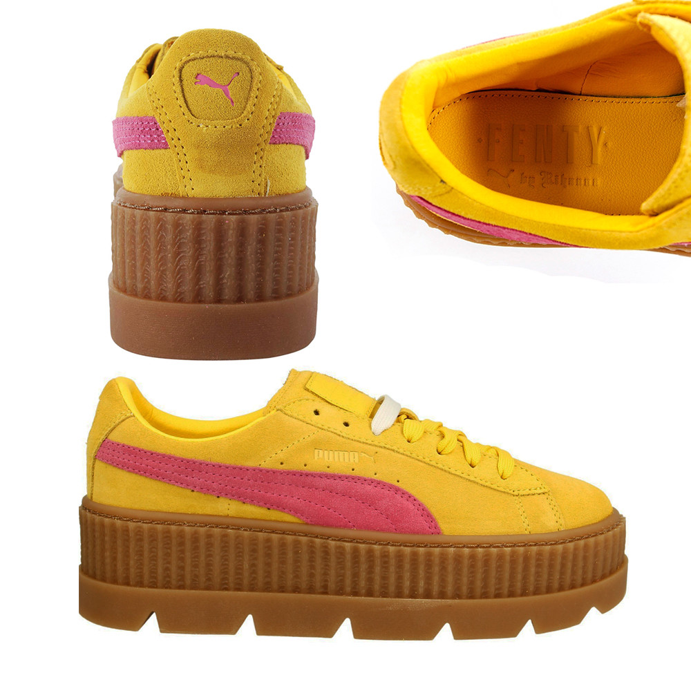 puma rihanna creepers donna verde