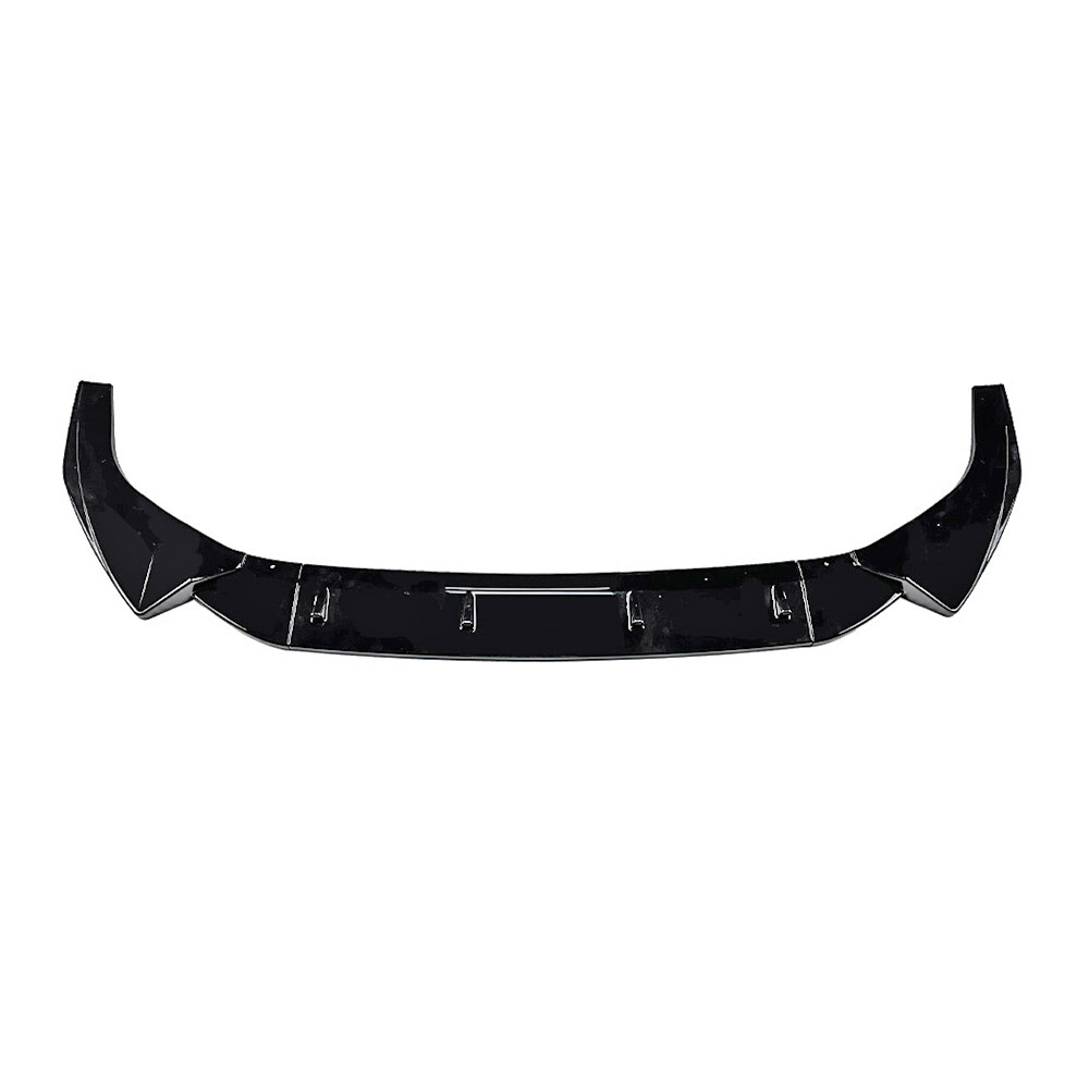 For Audi A5 S-line S5 2021-2024 Gloss Black Front Bumper Lip Spoiler Splitter