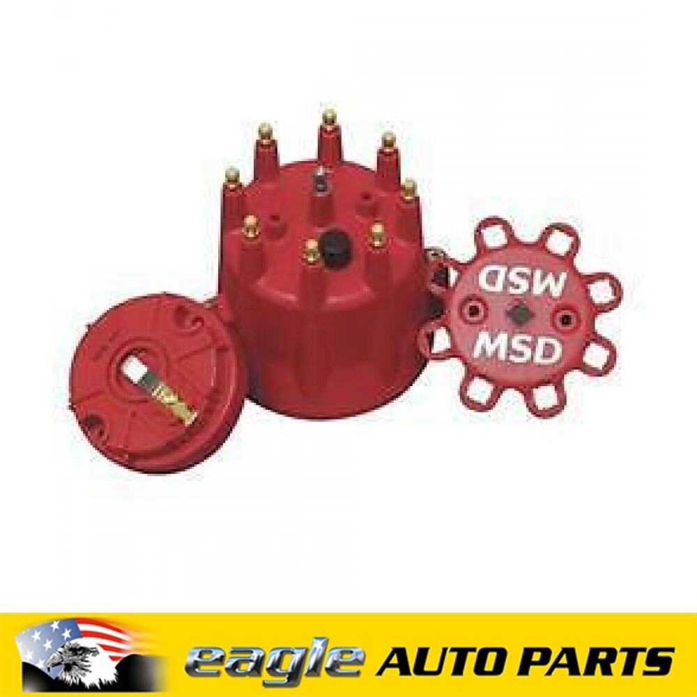 MSD Distributor Cap and Rotor Kit HEI Pro Billet V8 MSD84335