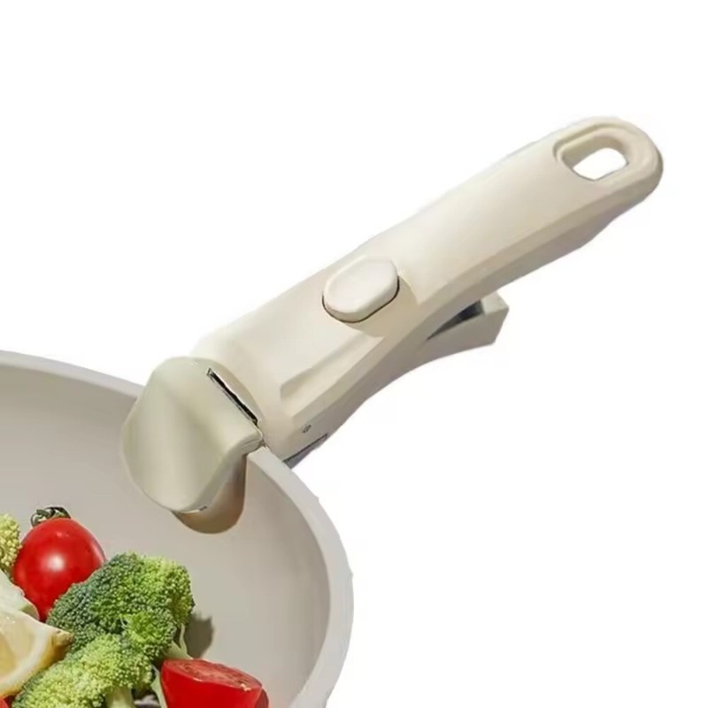 Universal Frying Pan Replacement Handle Clip Anti-Scalding Removable Pot Handle