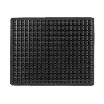 Schönek Universal Gummimatte, Auto Fußmatte, 53 x 38 cm in Schwarz, 1 Stück