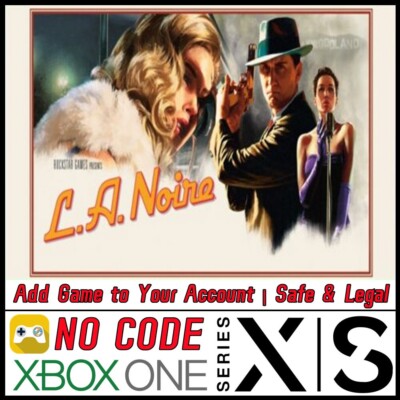 L.A. Noire Xbox One & Xbox Series X|S | No Code