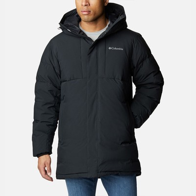 

Мужская пуховая парка с капюшоном Columbia Aldercrest черный, Columbia Aldercrest Hooded Down Parka