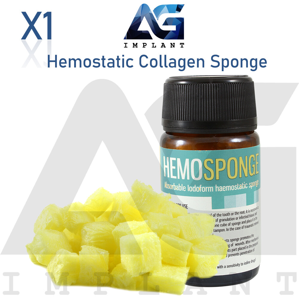 Absorbable Hemostatic Collagen Sponge With Iodoform Gelfoam Sterile