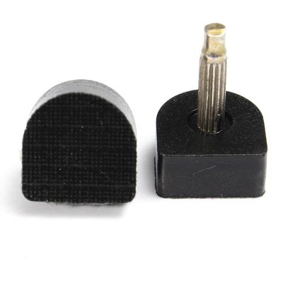 10pc High Heel Shoes Repair Replacement Rubber Tips Taps Dowel Lifts U-Shape 7MM
