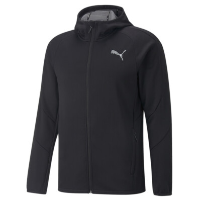 Мужская толстовка на молнии с логотипом Puma Evostripe, размер S, повседневная верхняя одежда 84991901