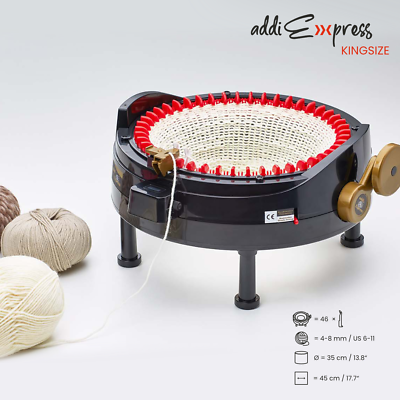 Addi Express King Size Knitting Machine 46 Needles 890 2 eBay
