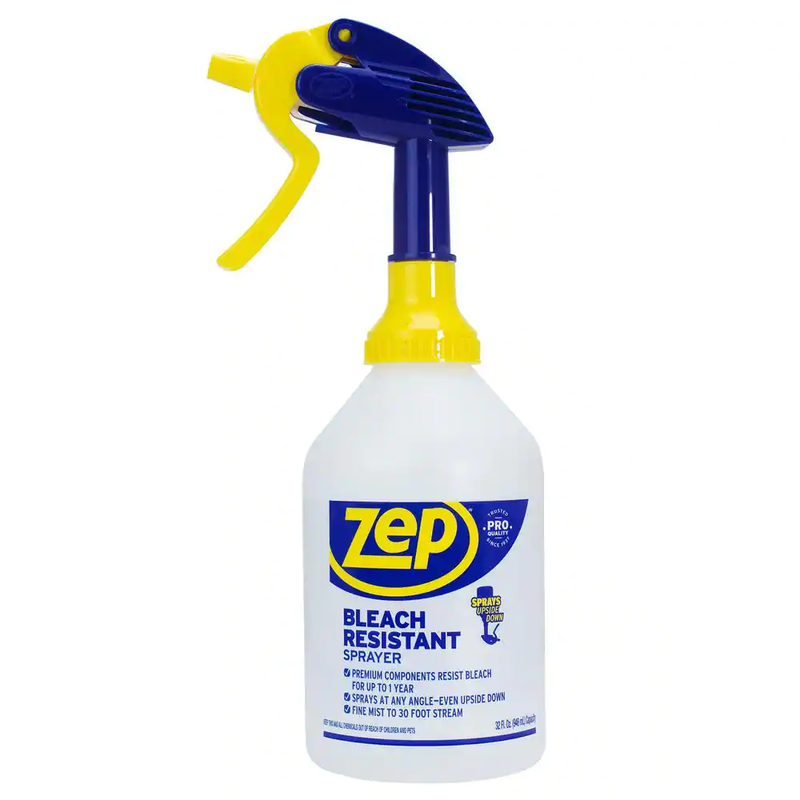 Bleach Resistant Plastic Sprayer Bottle Sprays Upside Down Tools 32 Fl. oz New