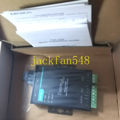 1PC MOXA TCF-142-S-SC TCF142SSC Fiber optic converter New Expedited Shipping #T4