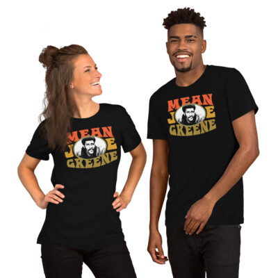 MEAN JOE GREEN Football Vintage 70s Style Tee Short-Sleeve Unisex T-Shirt