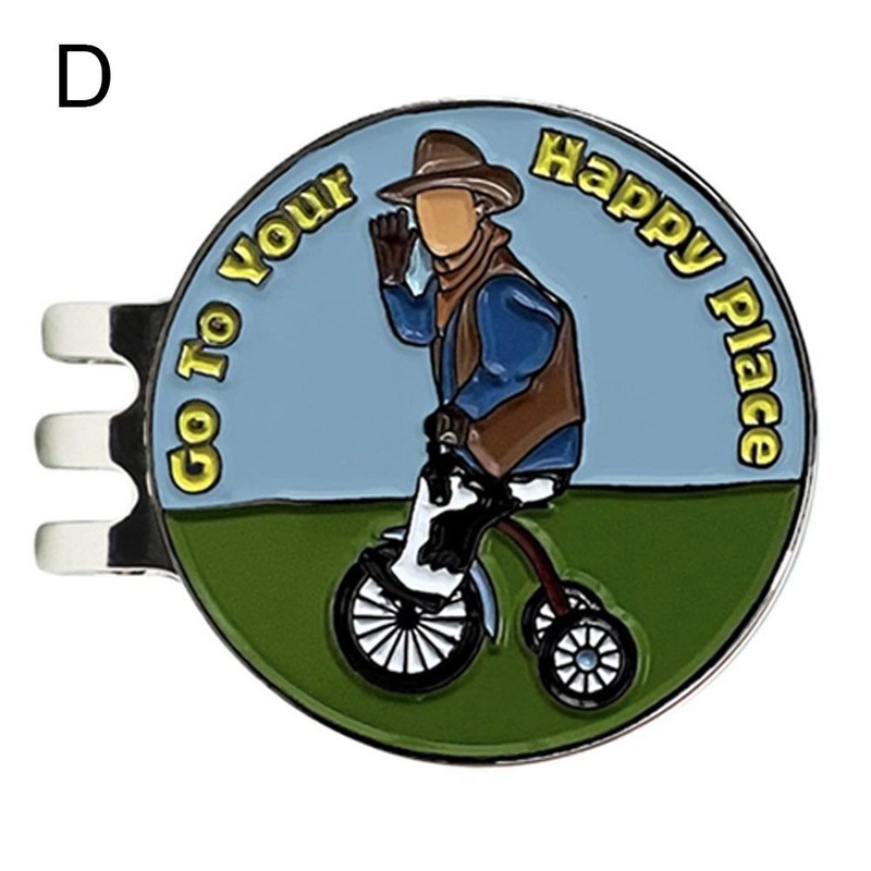 Outdoor Sports Golf Hat Clip Golf Training Aids Golf Ball Marker Golf Cap Clip