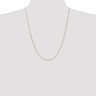 Pre-owned Spiga Real 14kt Yellow Gold 24 Inch .85mm Diamond-cut  With Lobster Clasp Chain