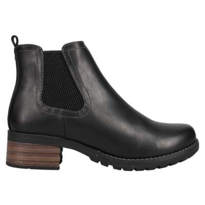 

Ботинки Ботинки Челси Женские Черные Повседневные Ботинки Eastland Jasmine Round Toe 2149-01, Черный, Eastland Jasmine Round Toe Chelsea Booties