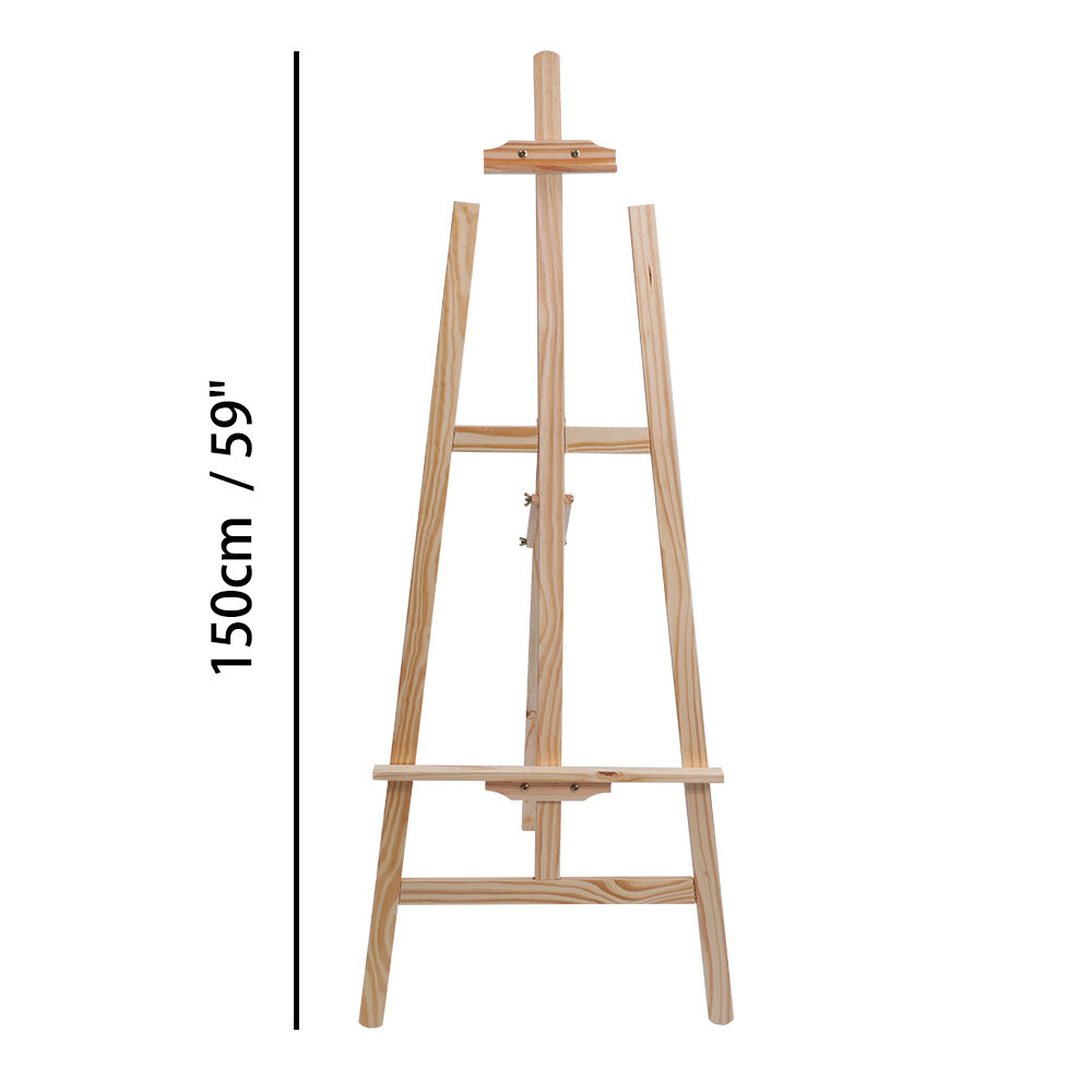 Staffelei Holz Gross Kinder Leinwand Stander Mal Stativ Fur Maler Hochzeit 1 5m Ebay