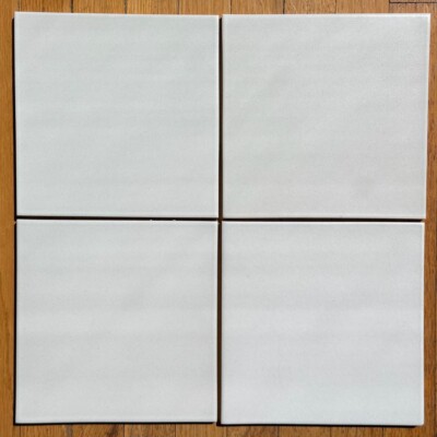 Heath Ceramics | 6inx6in Field Tile in Stone White | eBay