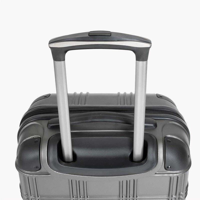 Nottingham Carry on Hardside Luggage, Gray, 4-Wheel Spinner, Expandable Suitcase