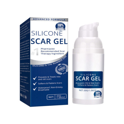 Advanced Scar Gel Effective for C-Section, Stretch Marks, Acne, Surgery, 2025