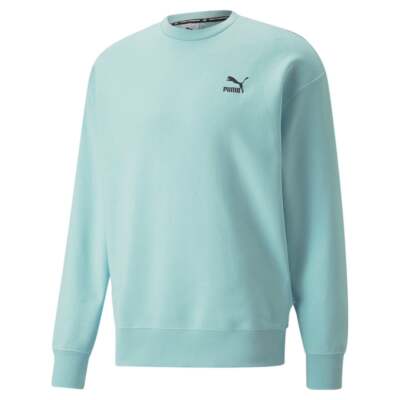 Puma Poke X Relaxed Crew Neck Толстовка мужская синяя 53654830