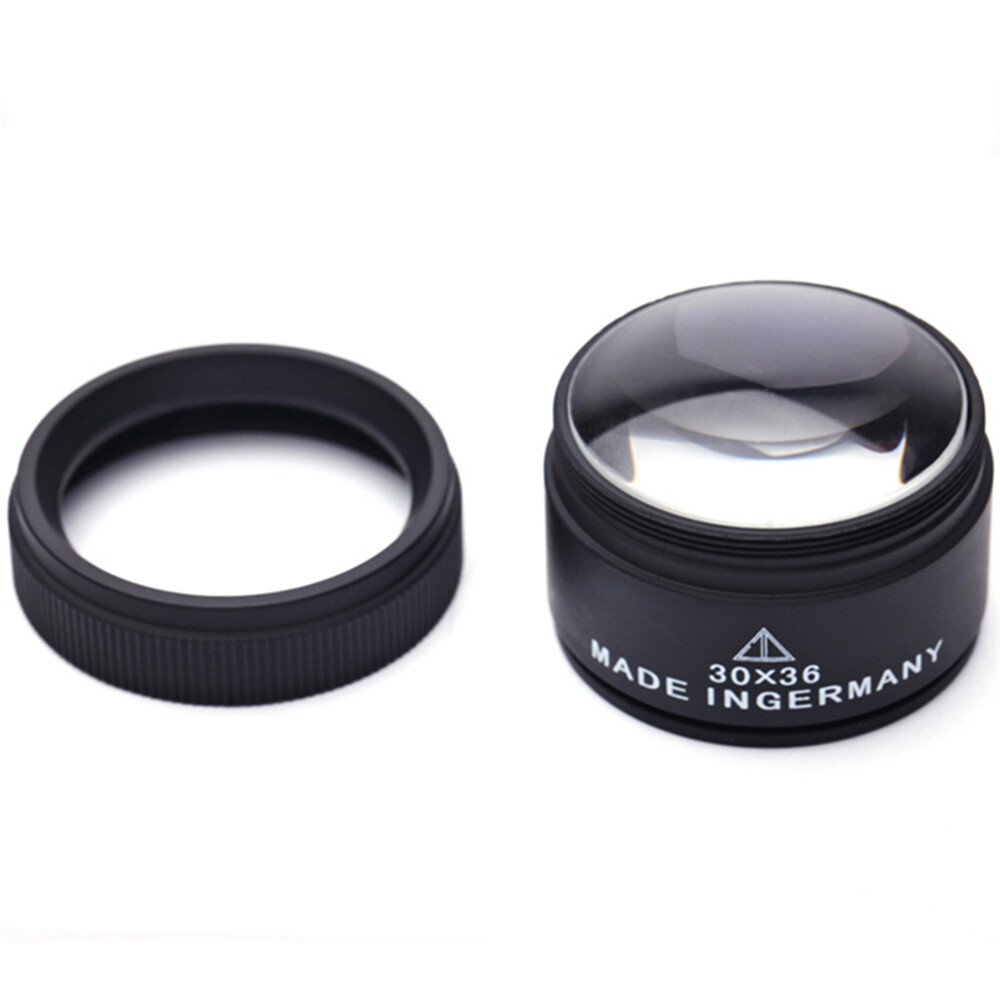 30x36mm Optical Magnifier Magnifying Glass Lens Loupe Microscope Watch