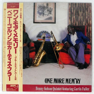 BENNY GOLSON ONE MORE MEM�LRY BAYSTATE RJL8026 JAPAN OBI VINYL LP