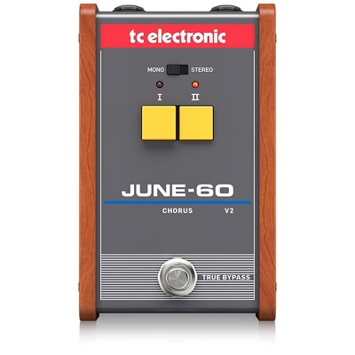 tc electronic analog BBD chorus pedal Faithfully reproduces historical chorus ci