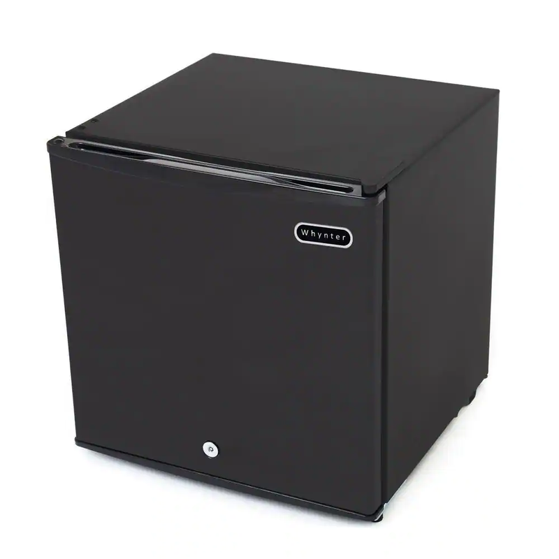 Portable Small Mini Freezer 1.1 cu. ft Upright Lockable Reversible Swing Black