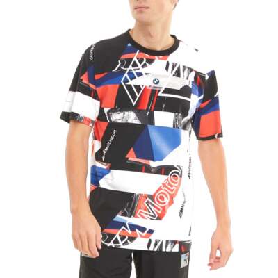 

Puma Bmw M Motorsport Street Graphic Crew Neck Футболка с коротким рукавом мужская синяя Ca, Синий, Puma Bmw M Motorsport Street Graphic Crew Neck Short Sleeve T-Shi