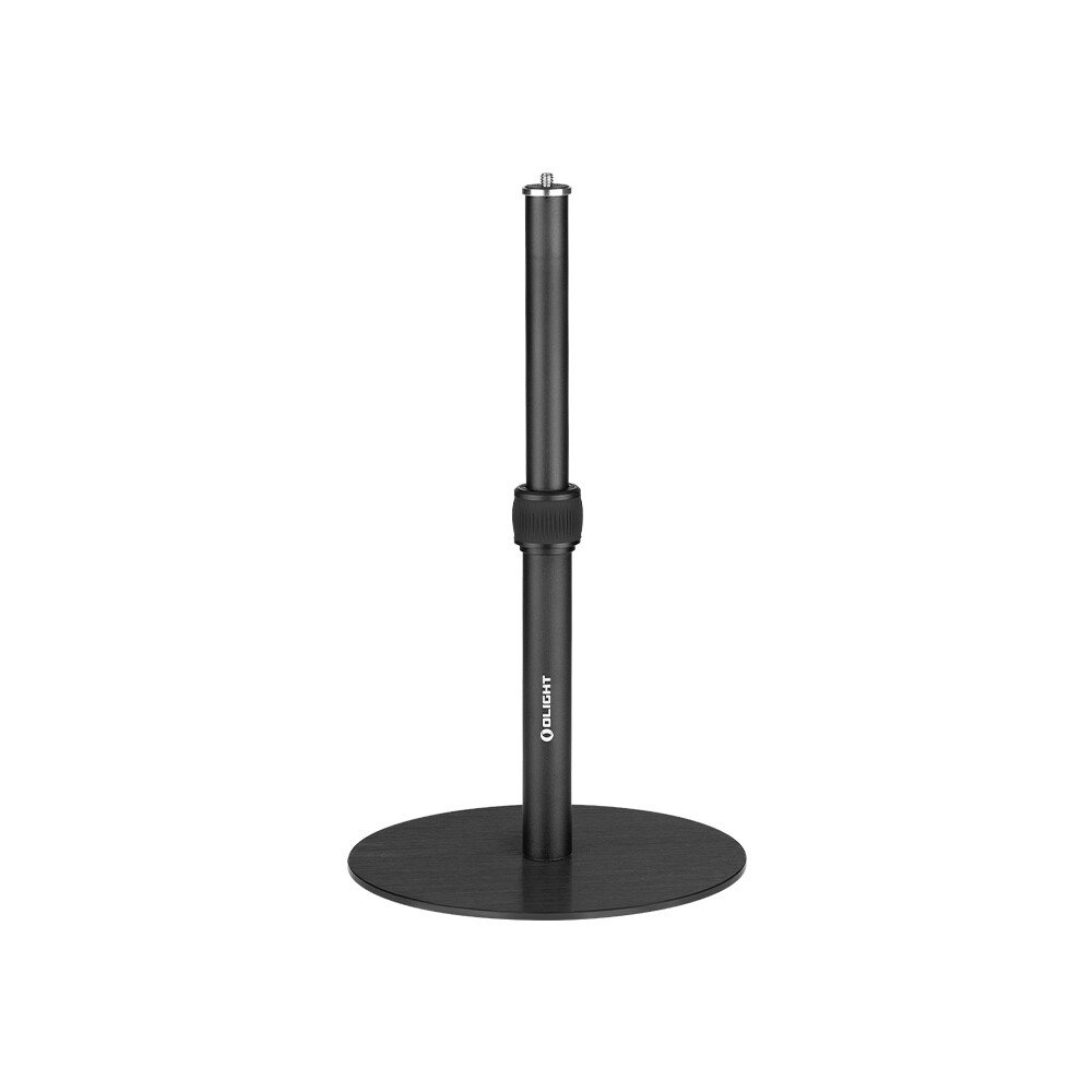 Olight Adjustable Height Light Stand Black Portable Firm