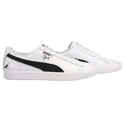 Мужские белые кроссовки на шнуровке Puma Clyde X Staple Create From Chaos V2 Casual Sho