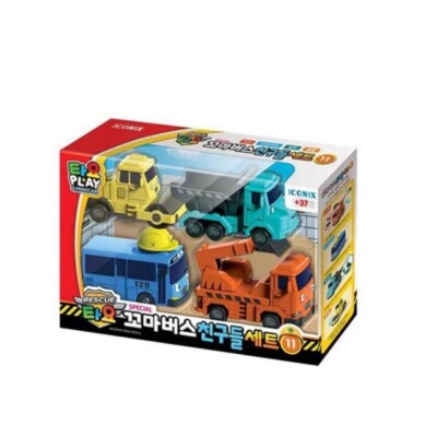 TAYO Special The Little Bus Friends Bus Set 11 Digger Safety Tayo Dump Roll toy