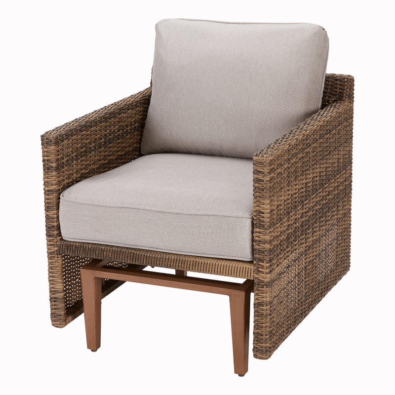 Better Homes Gardens Davenport Patio Wicker Glider Chair With