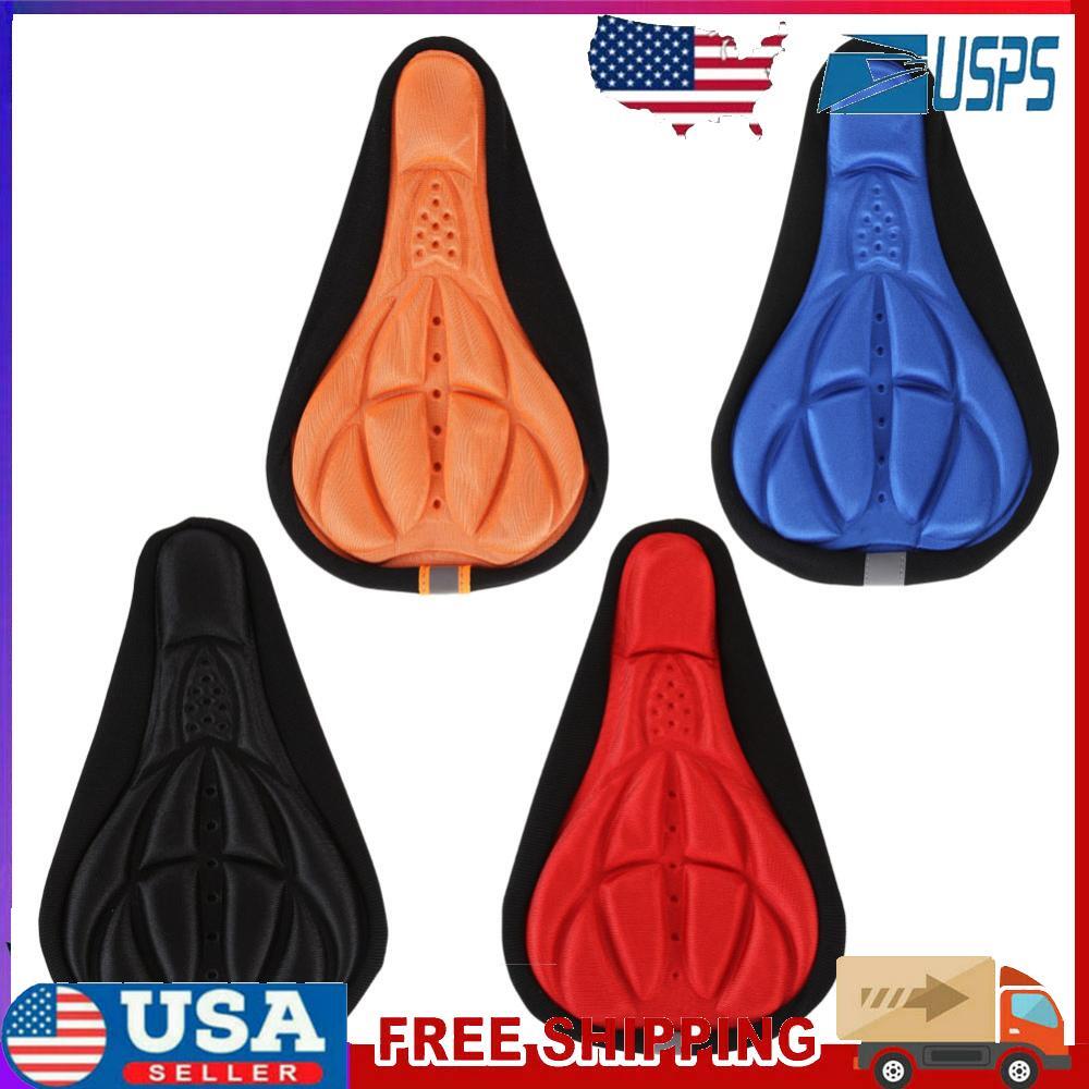 MTB Road Bike Bicycle Saddle Seat Cover Pad Soft Cushion Com
