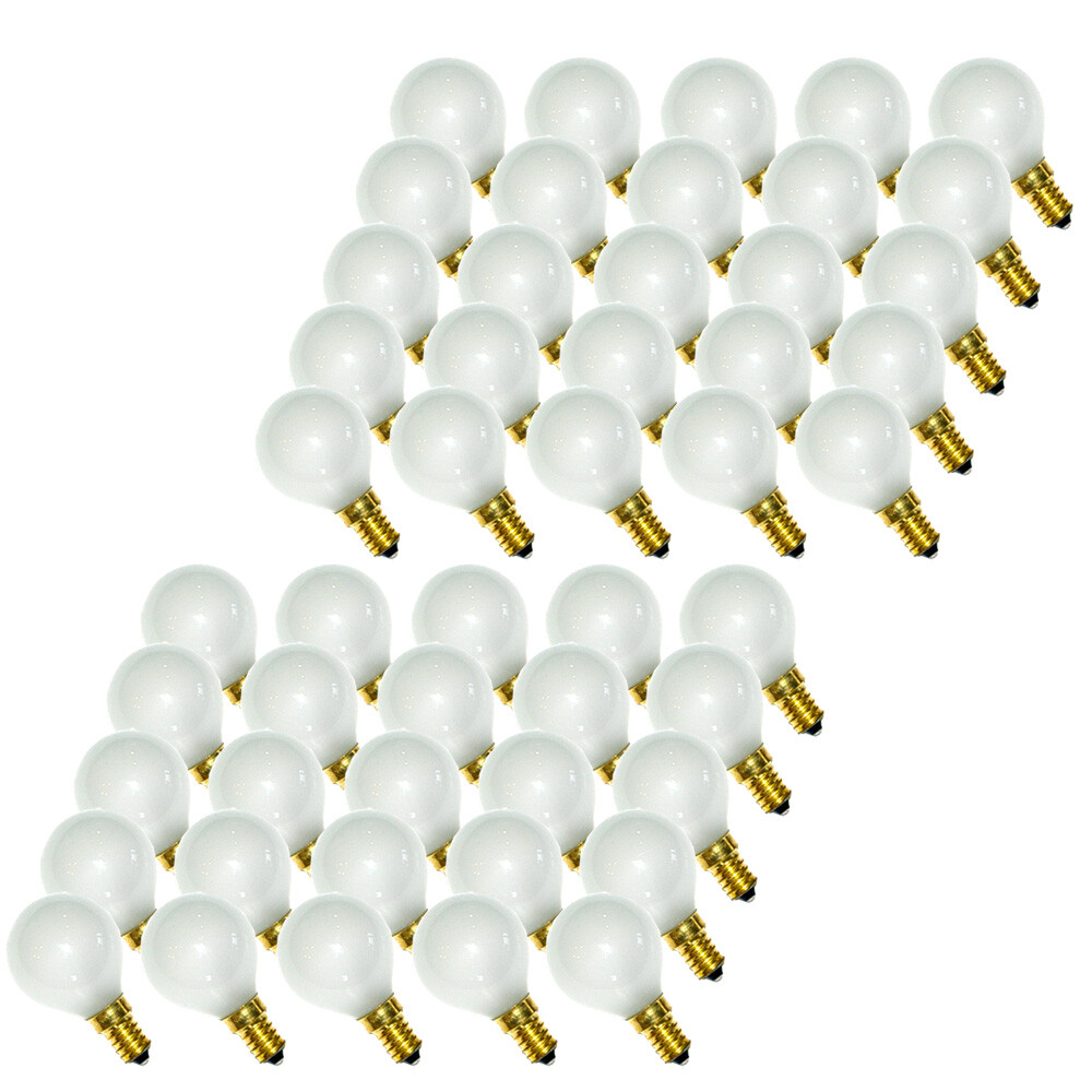 Lot De 10 Ampoules Goutte 25W E14 MAT - Ampoules Classiques, Forme Goutte, Neuves