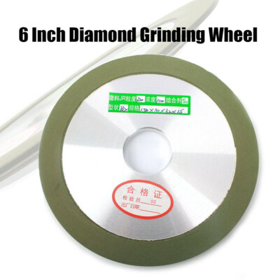 6''150mm Resin Diamond Disc Grinding Wheel Carbide Grinder Cutter Wheel Sharpener