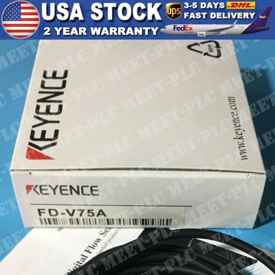 One Keyence Flow Sensor FD-V75A New Fast Shipping