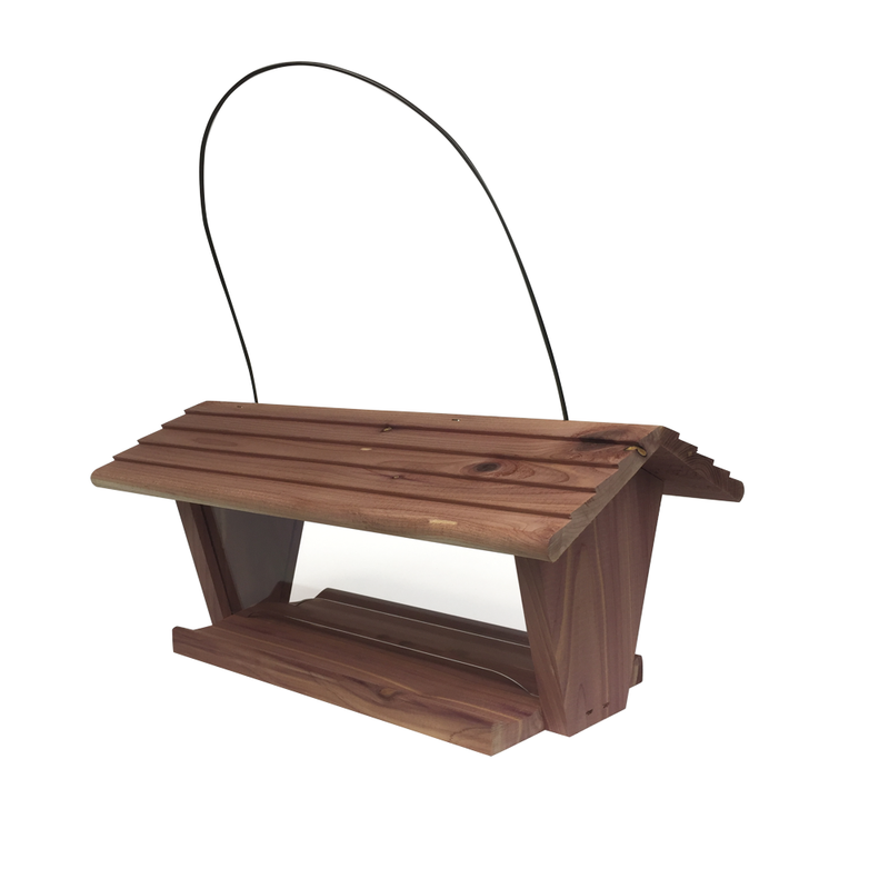 Red Cedar Natures Friend Bird Feeder, 3 Lb Capacity