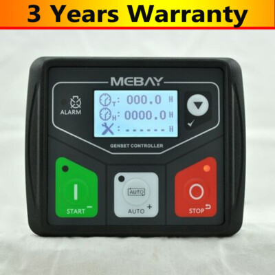 MEBAY DC30D Genset Controller Generator Controller Generator Control Module 1.8''