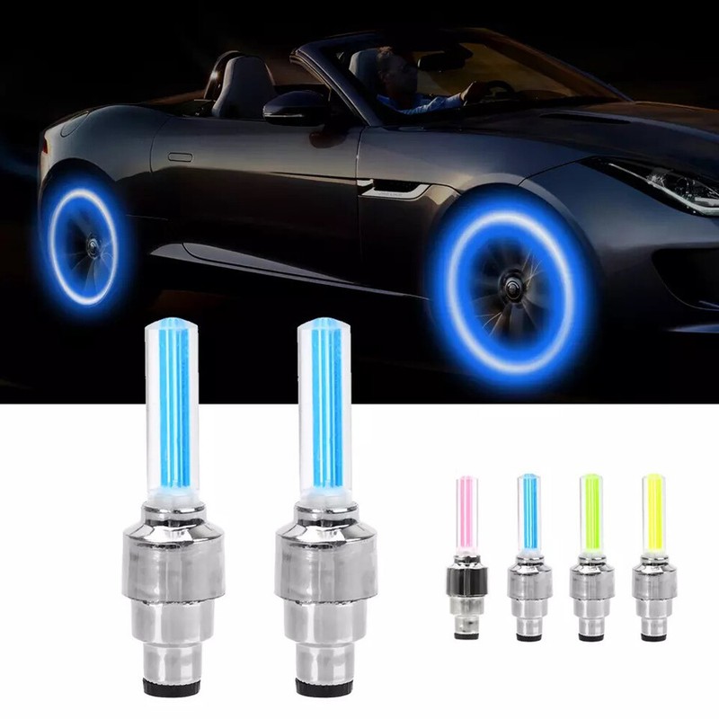 Car Motorcycle Wheel Tire Light Lamp