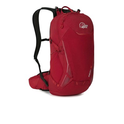LOWE ALPINE LOWE ALPINE UNISEX AEON 18 BACKPACK RED SPORTS OUTDOORS LIGHTWEIGHT POCKETS ZIP