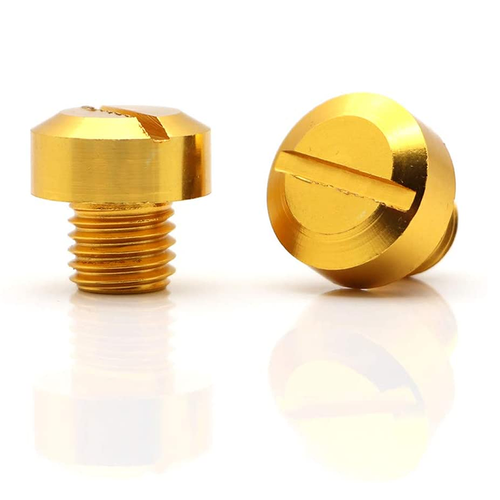 Pairs Universal Motorcycle Mirror Hole Plugs/Caps M10 x 1.25 For Suzuki Kawasaki