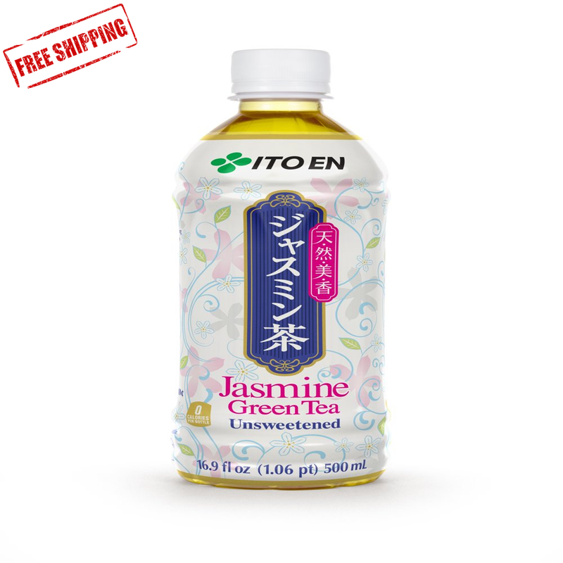 (12 Bottles)  Jasmine Green Tea, Unsweetened, 16.9 Fluid Oun
