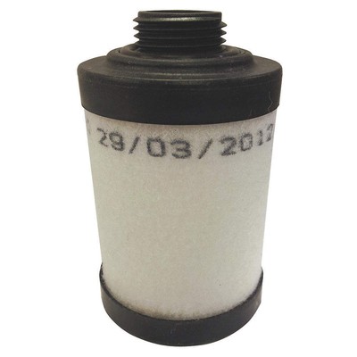 ELMO RIETSCHLE 731399 Exhaust Filter, 1 hp, 2.25'' OD, 3.5'' Ht 36Z457