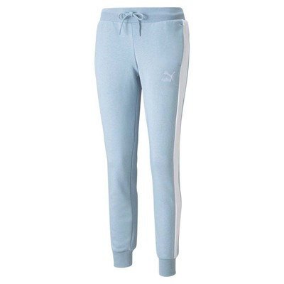 

Puma Iconic T7 Drawstring Training Track Pants Женские синие повседневные спортивные штаны, Синий, Puma Iconic T7 Drawstring Training Track Pants