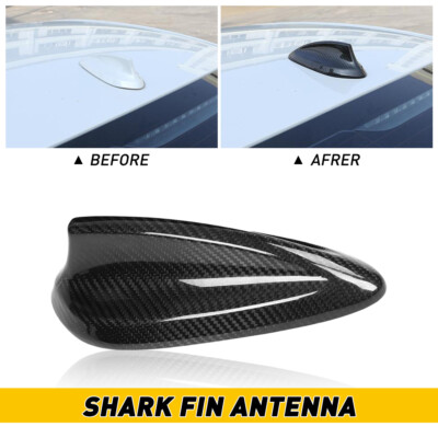 Antenna Cover Cap Carbon Fiber For 2012-2018 BMW F30 3 Series Roof Shark Fin