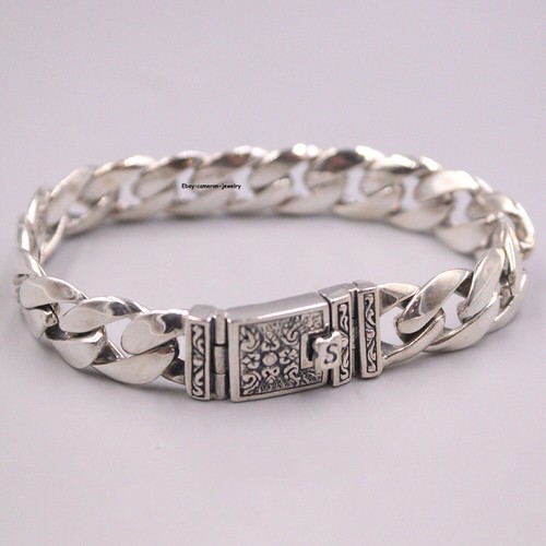 ★SENTIMENTS★ NO.620 [SILVER] BRACELET Sterling Silver 925 Italy Marked 620 AR w/ a star Link