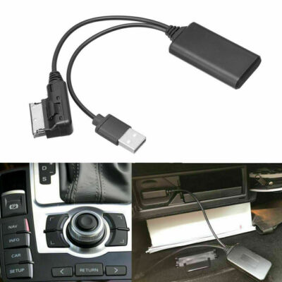 For AUDI A5 8T A6 4F A8 4E Q7 7L AMI MMI 2G New USB AUX Adapter Cable bluetooth