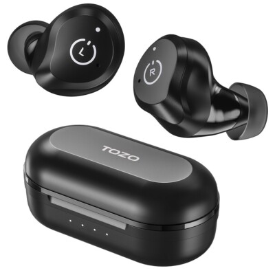 TOZO NC9 Wireless Earbuds Hybrid Active Noise Cancellation Headphones IPX6